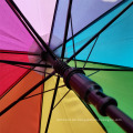 Modischer Cartoon Regenschirm Regenbogen gerader Regenschirm